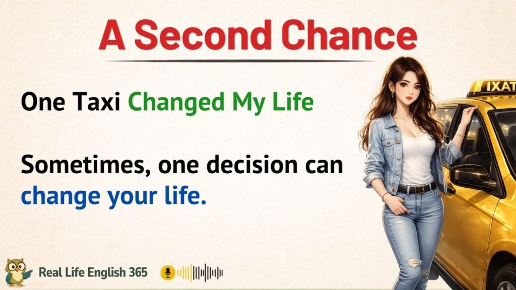 23- A Second Chance… One Taxi Changed My Life