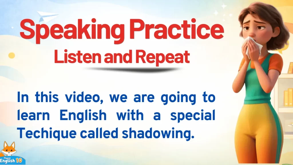 9-I am constipated – Speaking Practice Daily Use words