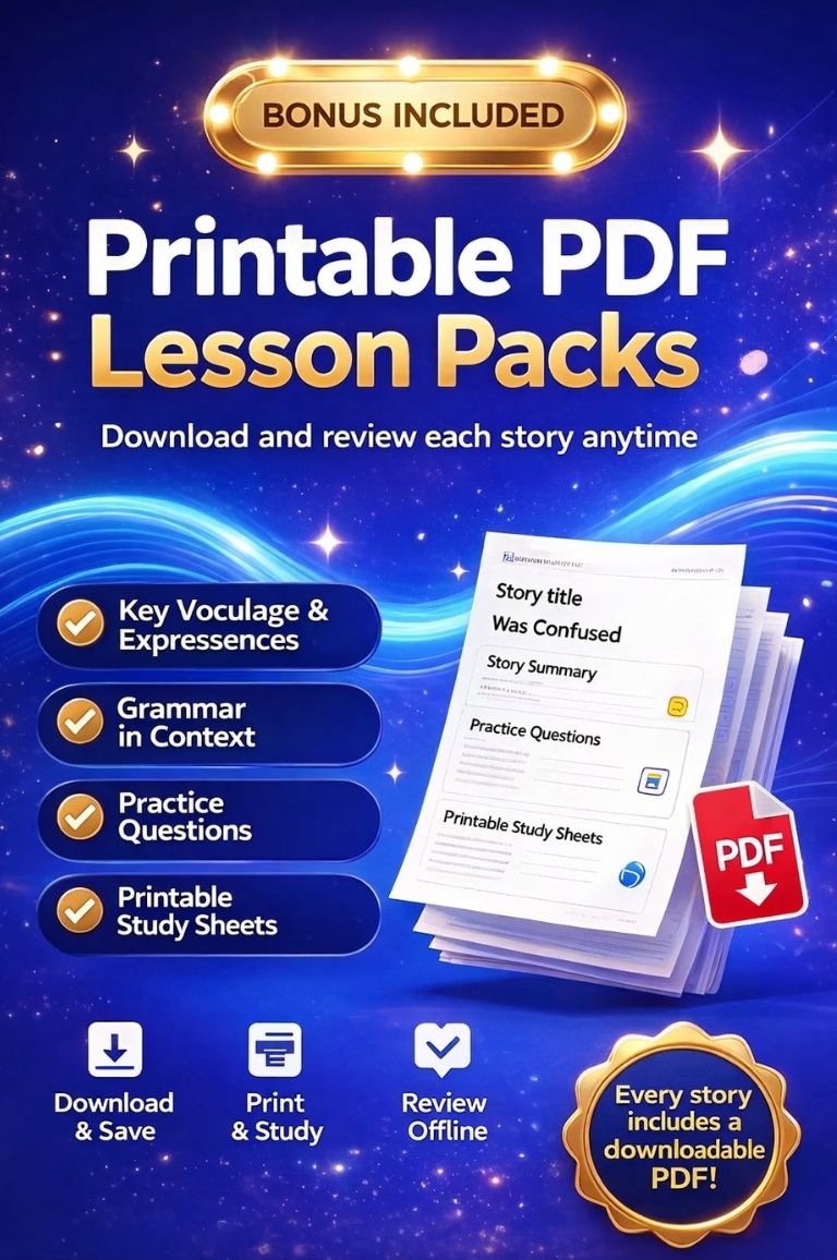 Complementary study material to reinforce each lesson